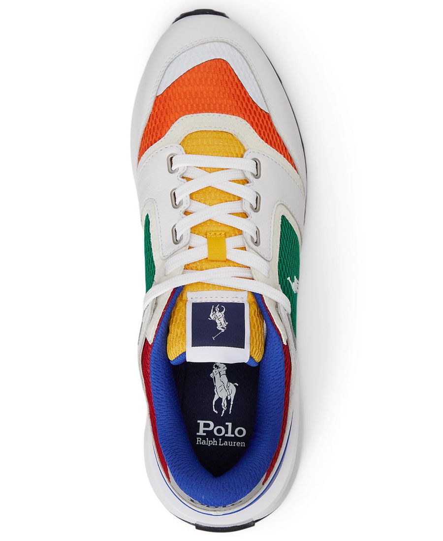 Мужские беговые кроссовки Train 89 V2 Polo Ralph Lauren, Erin Green Multi — фото 4