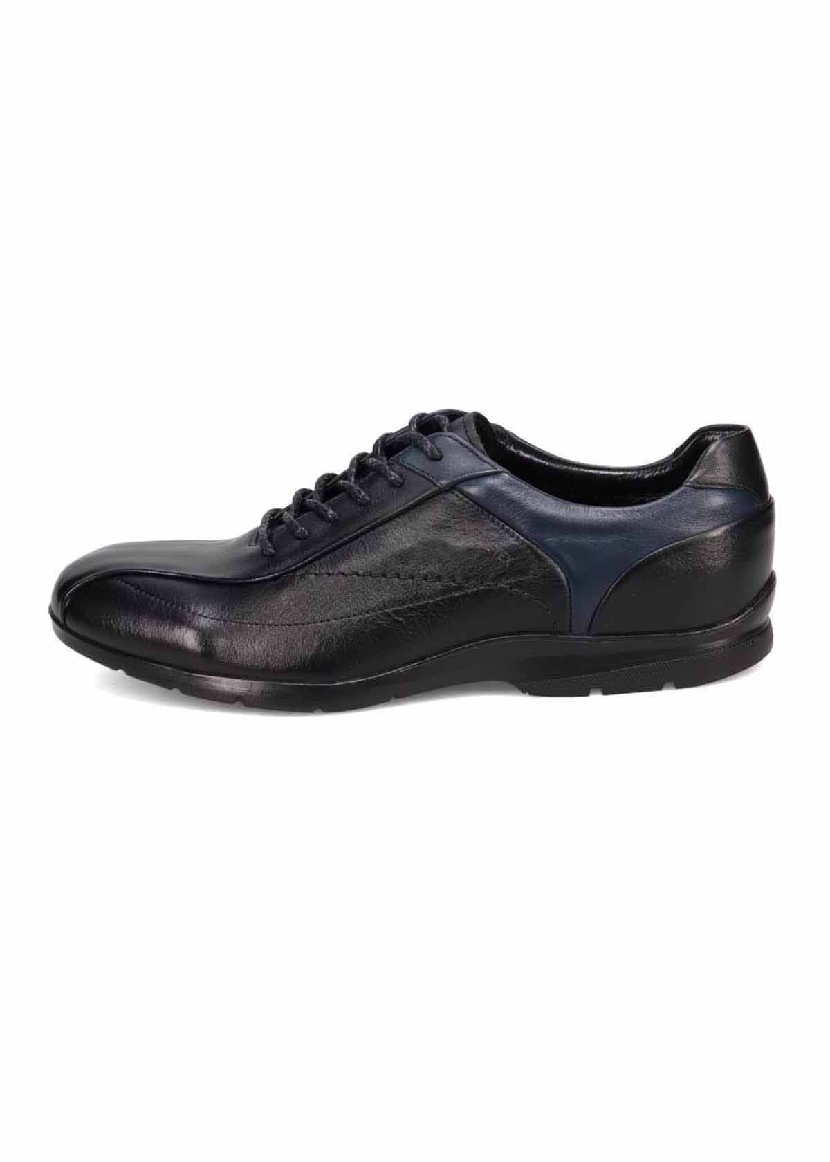 Всепогодные удобные повседневные туфли на шнуровке Madras Walk, Black/Navy — фото 2