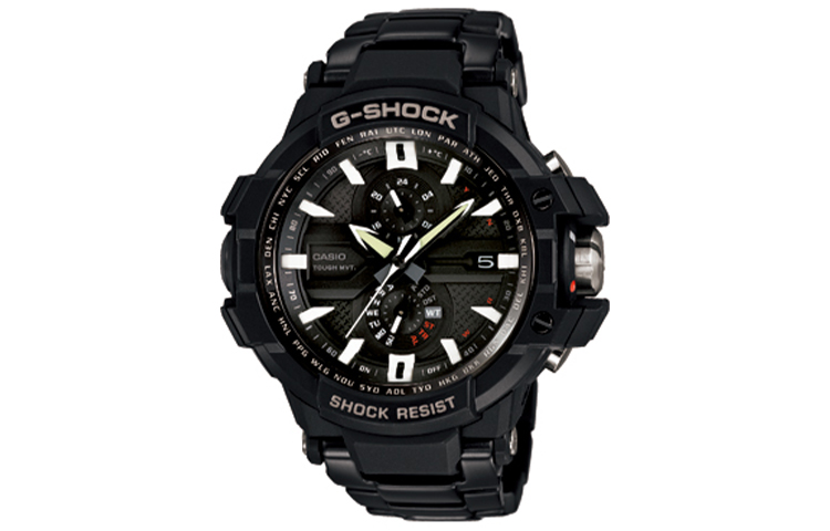 

CASIO Часы Men MASTER OF G-AIR Series Black Watch GW-A1000D-1ADR, Black Dial