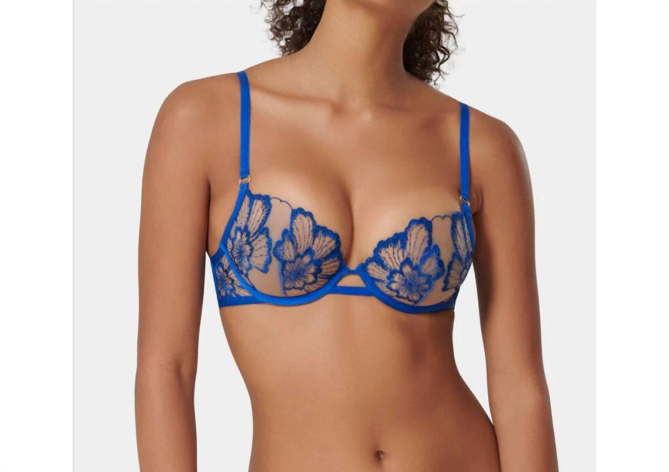 

Бюстгальтер Catalina Demi Cup синего цвета BLUEBELLA