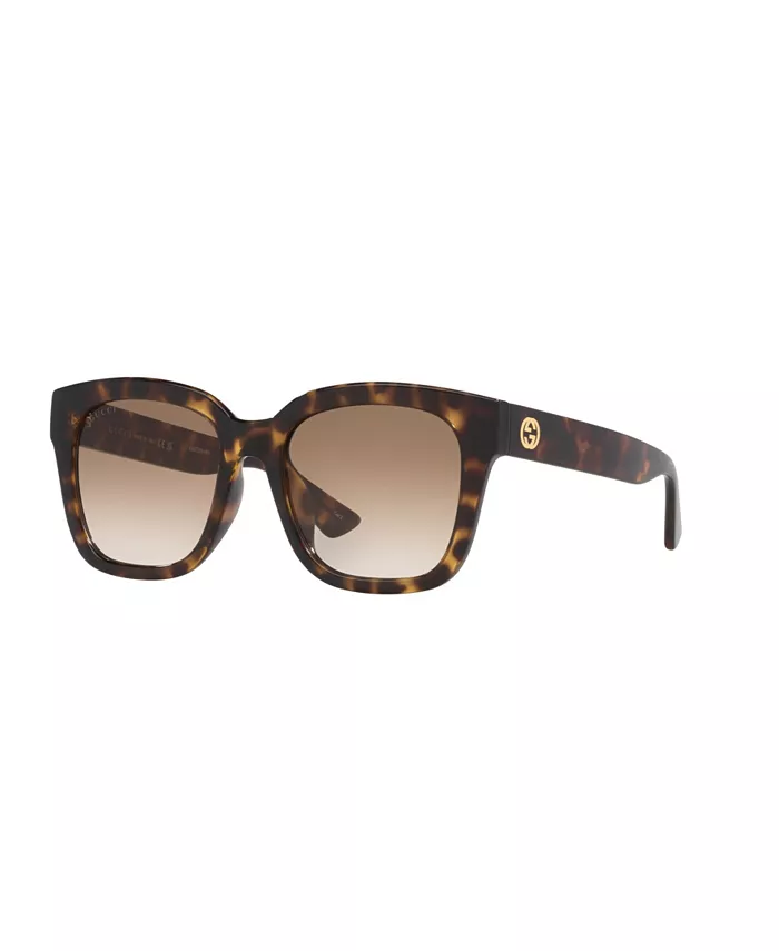 

Женские прямоугольные солнцезащитные очки, GG1338SK GC002243 Gucci, коричневый
