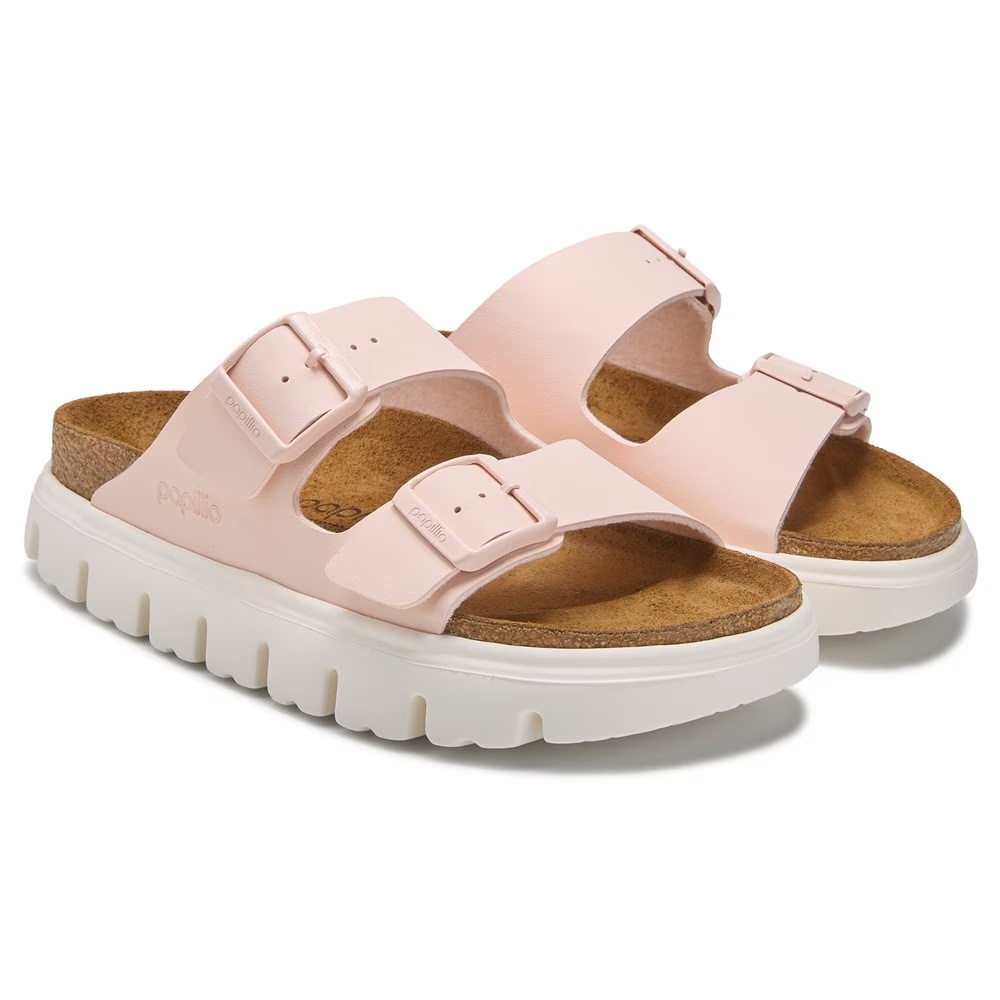Сандалии на толстой подошве Arizona от Papillio Birkenstock, light rose
