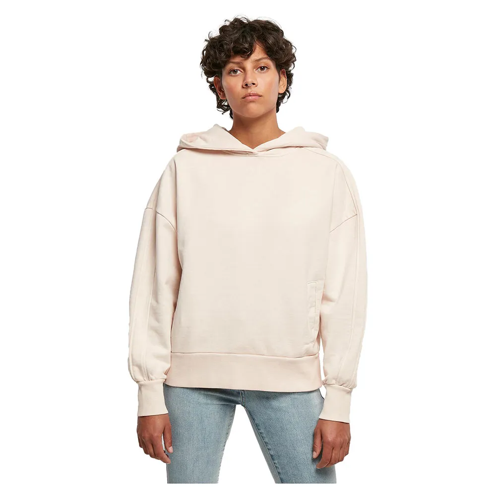 

Худи Urban Classics Heavy Terry Garment Dye, розовый
