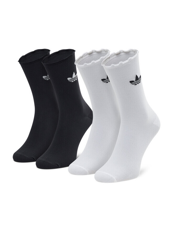 

2 пары длинных носков Adidas, черный