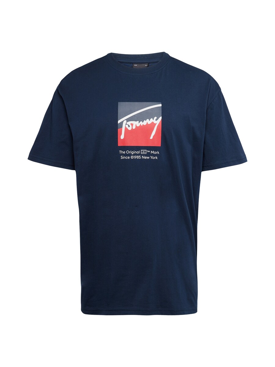 

Классическая футболка Tommy Jeans Shirt DNA, морской синий