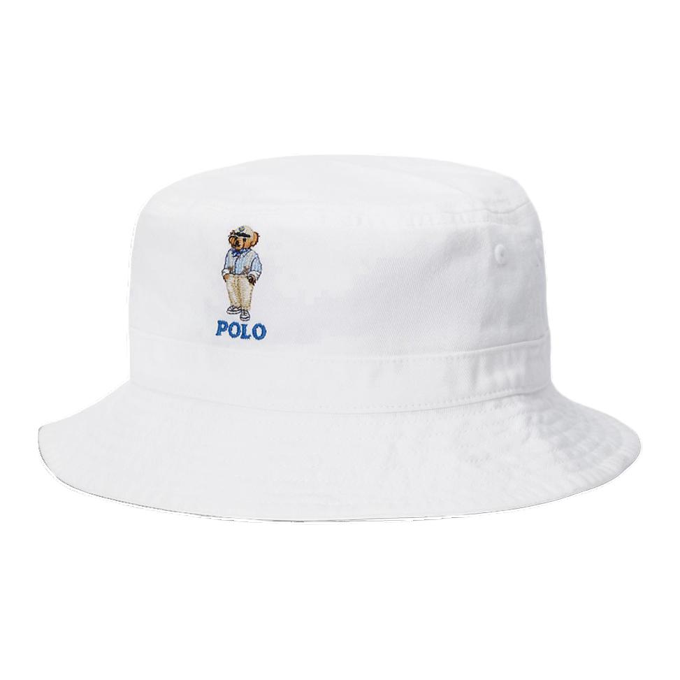 

Polo Ralph Lauren Хлопковая панама для детей белая, White