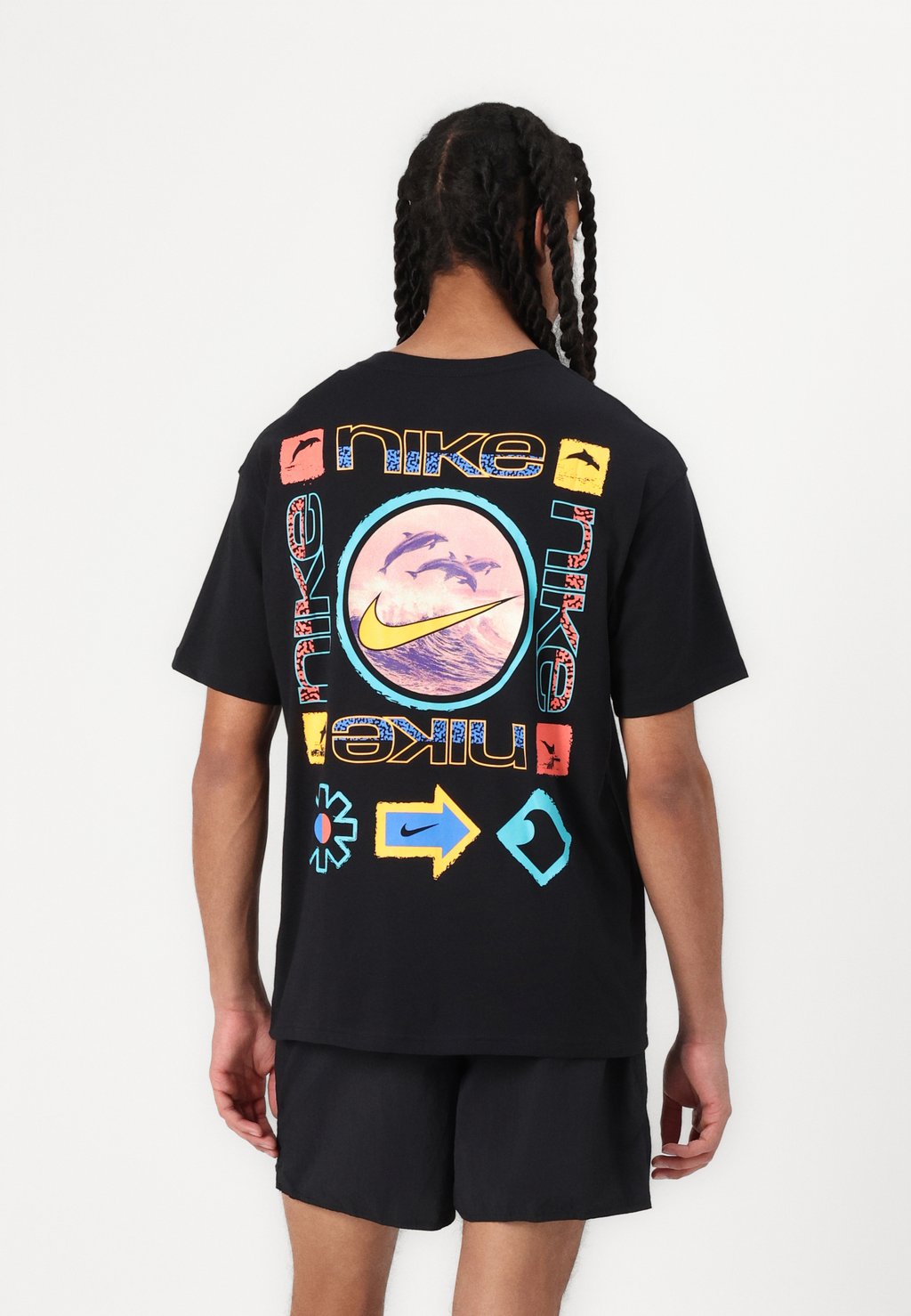 

Футболка с принтом TEE BRANDRIF Nike Sportswear, черный