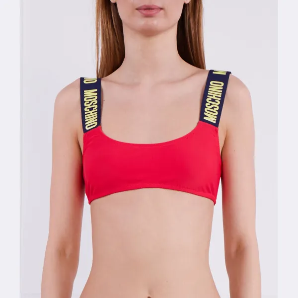 

Верх бикини Moschino, красный