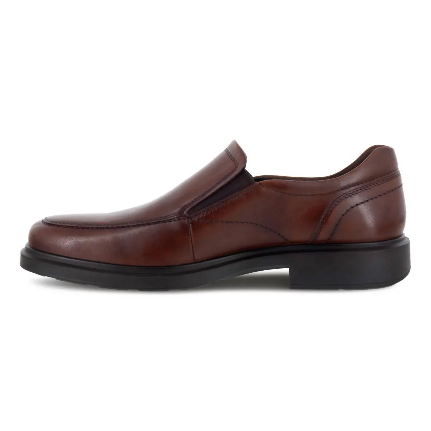 ECCO Мужские лоферы Helsinki 2.0 Apron Toe Slip-On в цвете коньяк — фото 3
