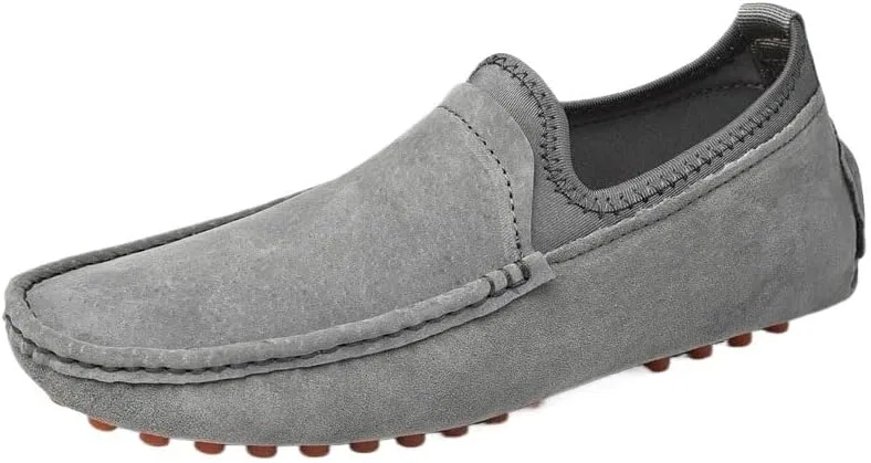 Мокасины на каждый день, замшевые, Mens, Grey UOPYNE