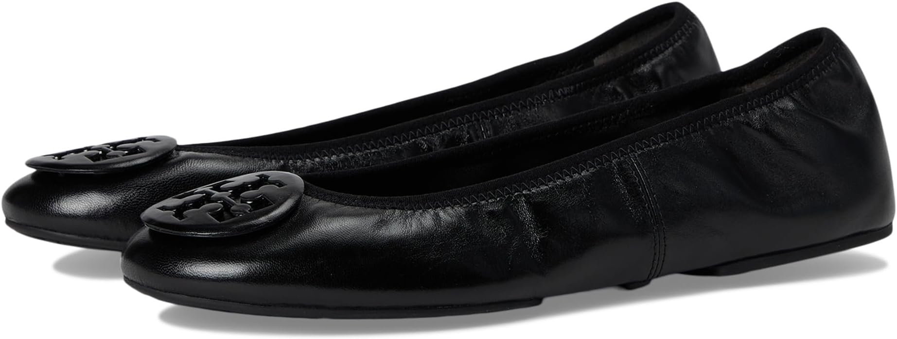 Балетки Tory Burch Reva Travel Ballet, цвет Perfect Black/Perfect Black