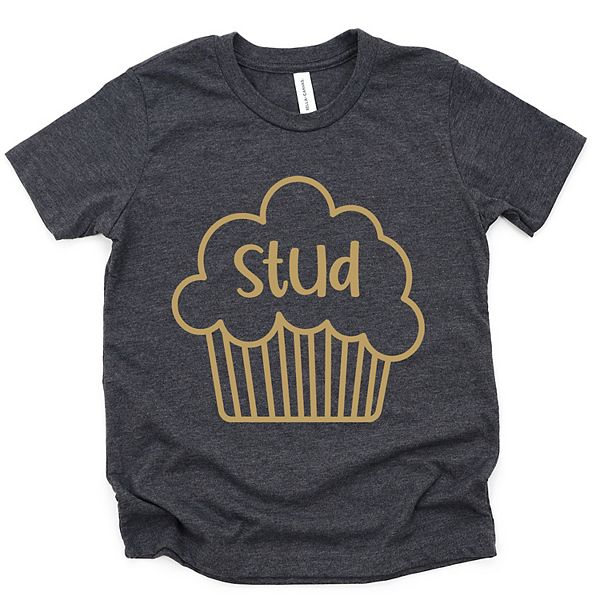 

Футболка с коротким рукавом Stud muffin plain youth The Juniper Shop, Charcoal