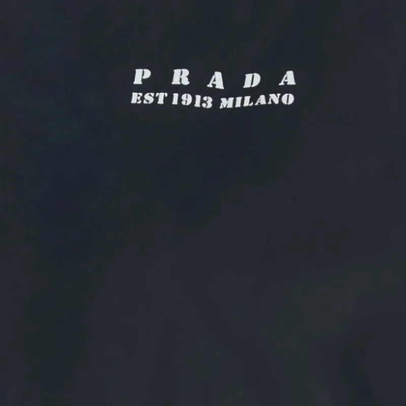 Куртка с капюшоном на молнии PRADA, черный — фото 4