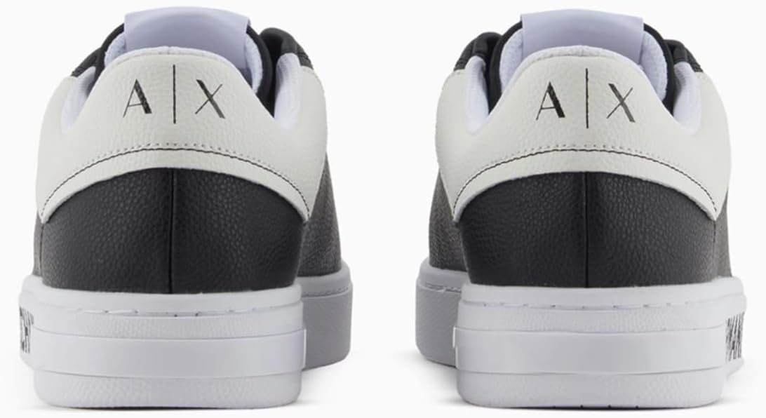 Мужские кроссовки Armani Exchange London Classic, белый/черный — фото 2