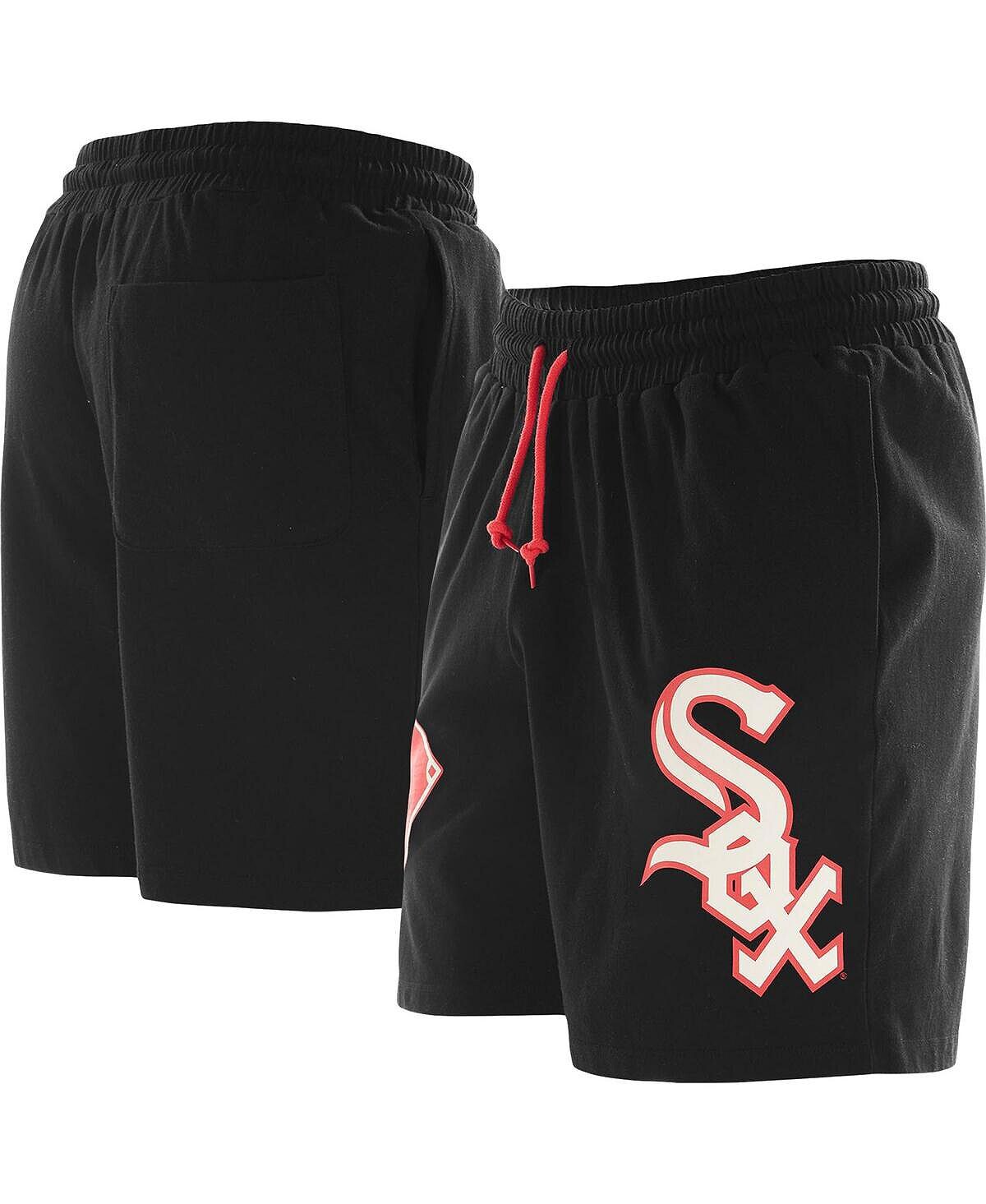 

Мужские черные трикотажные шорты Chicago White Sox Color Pack New Era