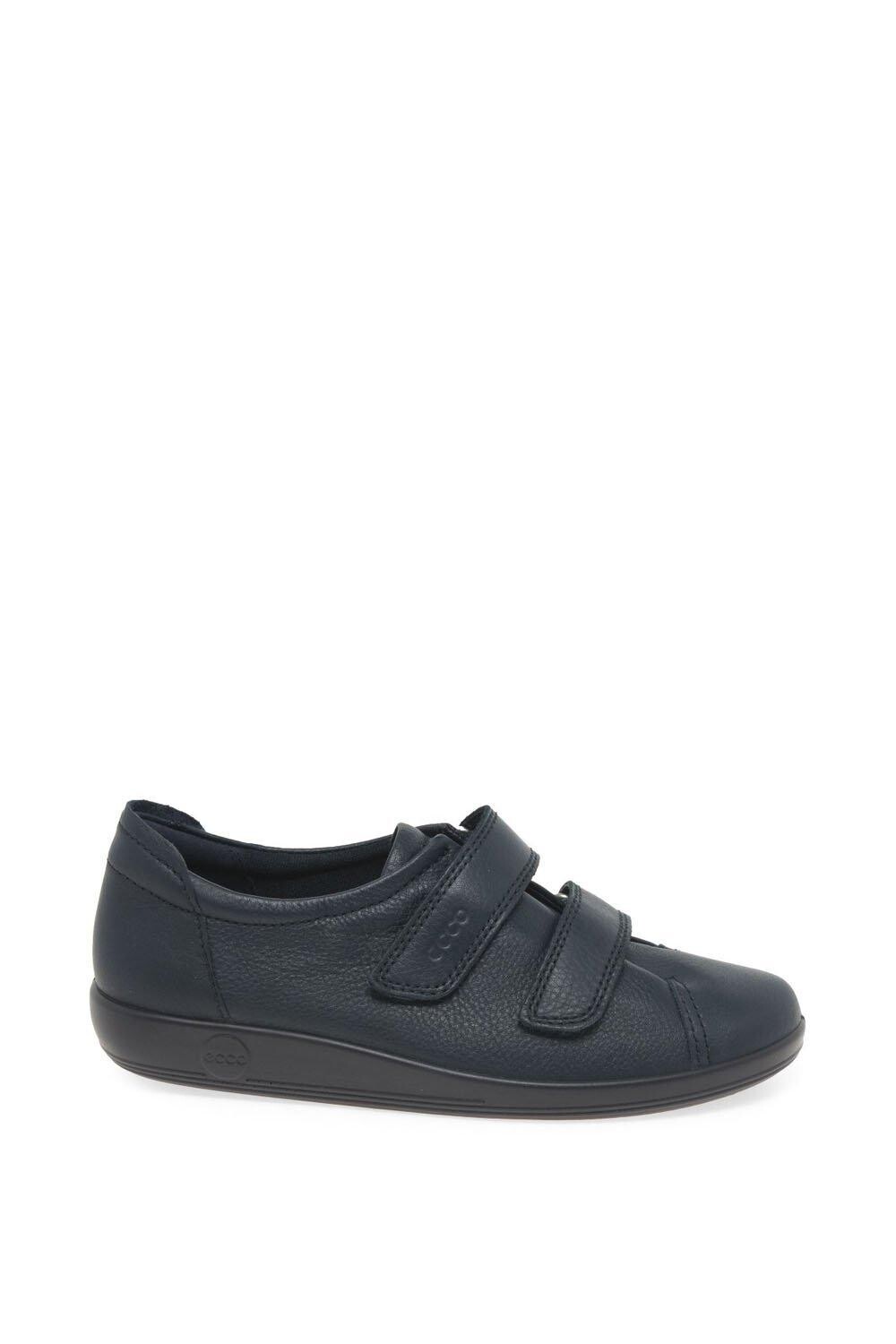 Кроссовки 'Soft 2 Strap' Casual Trainers Ecco, черный