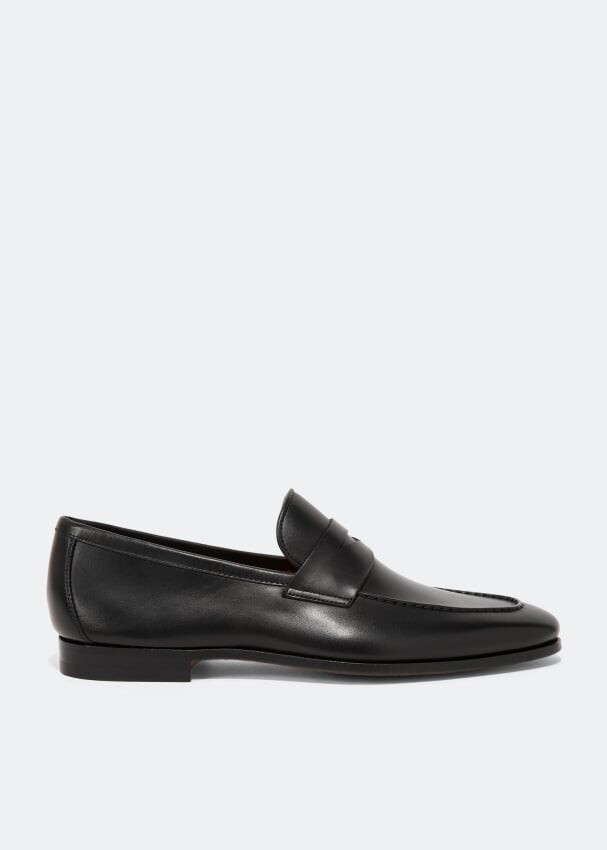 

Лоферы Magnanni Leather, черный