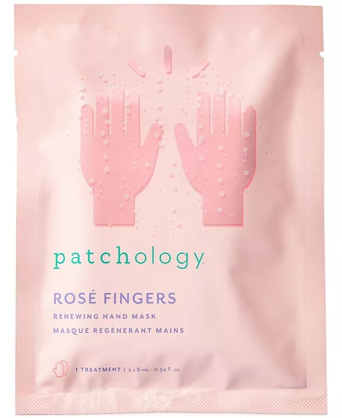 Обновляющая маска для рук Rosé Fingers Patchology — фото 3
