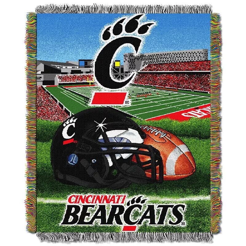 

Тканый плед Northwest Cincinnati Bearcats размером 48 x 60 дюймов