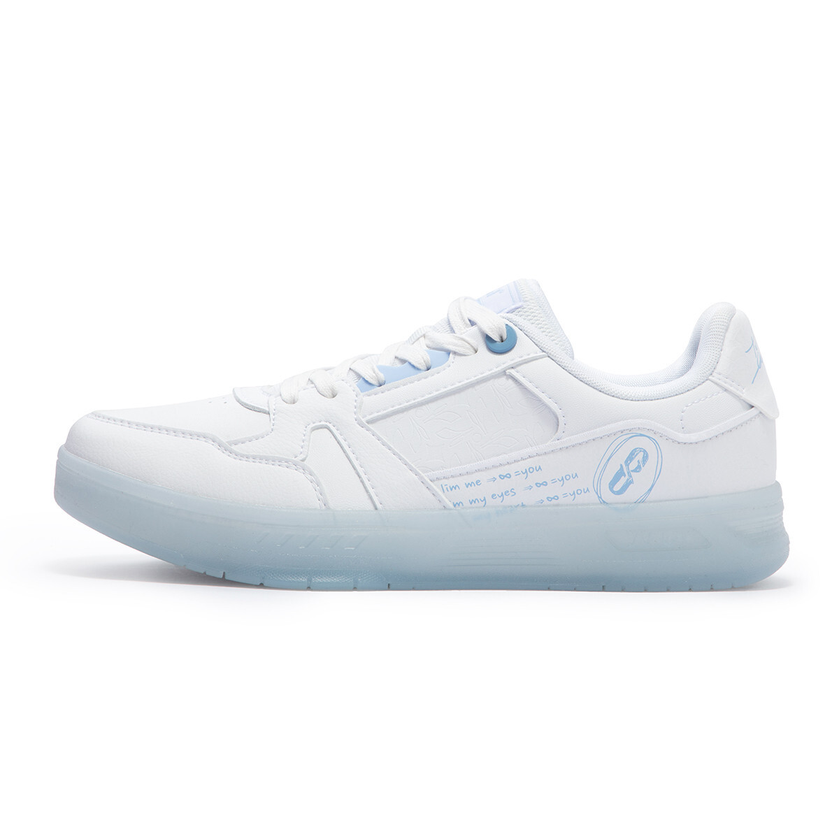 

Кеды мужские, обувь для скейтбординга низкая 361 Degrees белый / свежий синий 361°