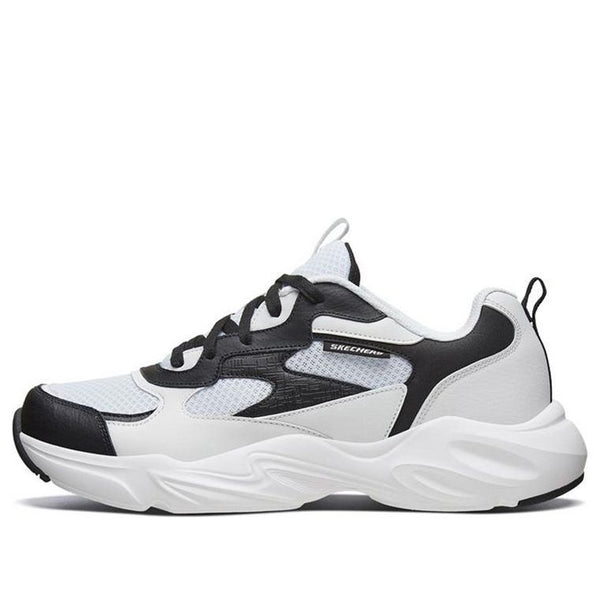 

Кроссовки stamina airy running shoes white/black Skechers, белый