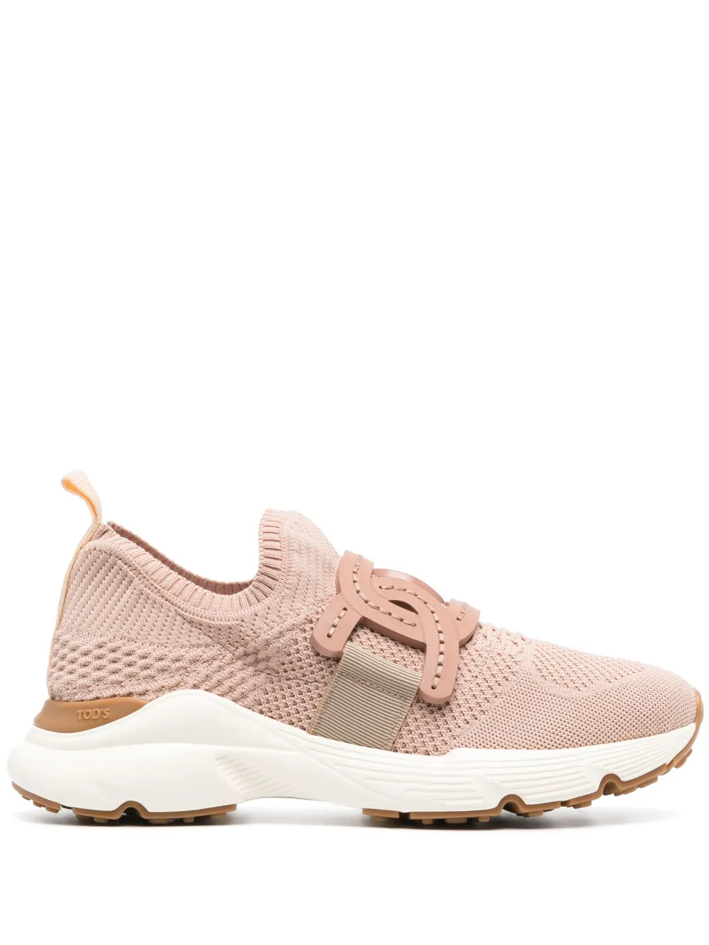 Кроссовки с цепочкой TOD'S, розовый