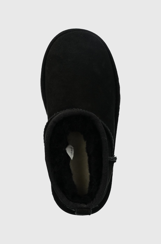 Детские замшевые зимние сапожки K Classic Ultra Mini Ugg, черный — фото 4