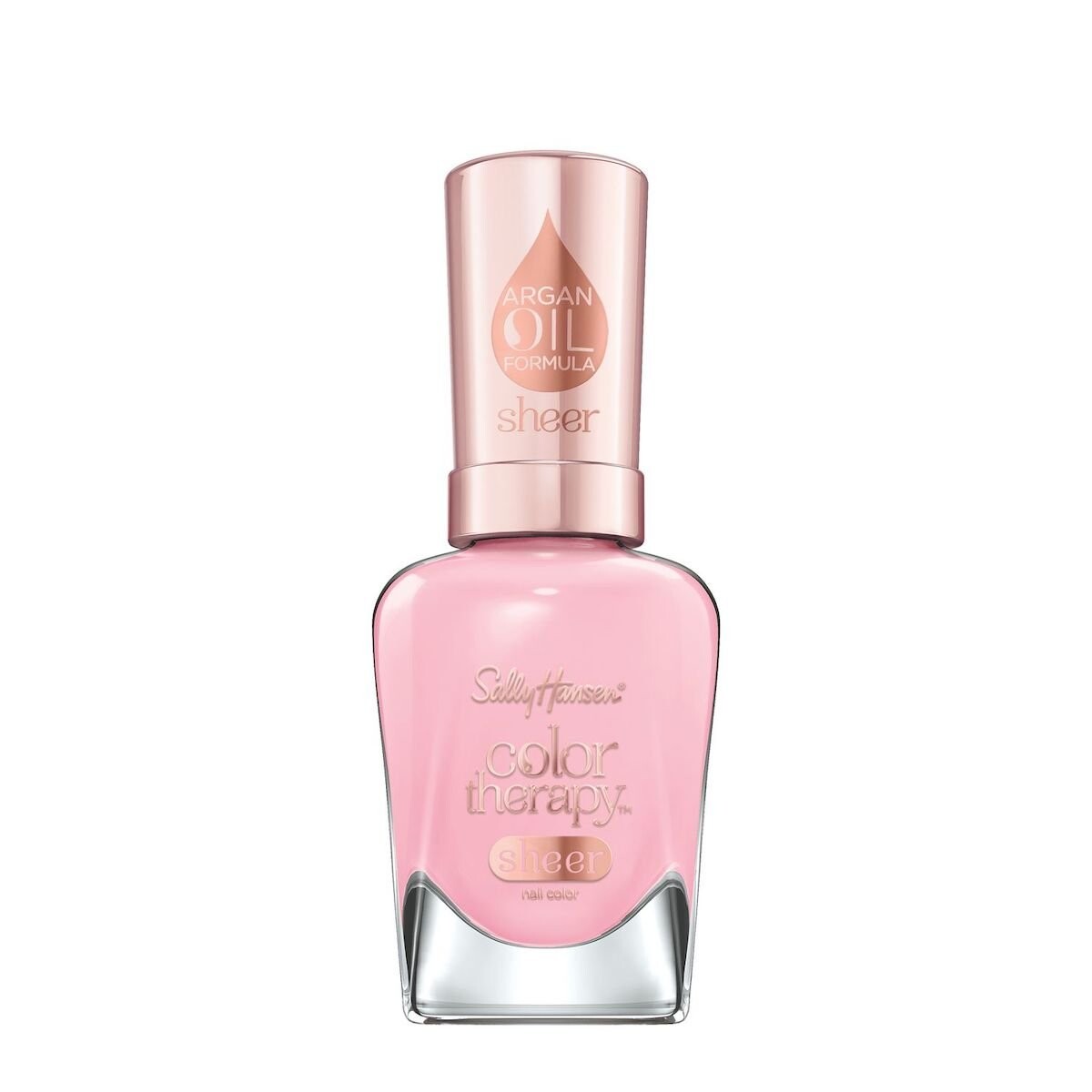 Sally Hansen, Color Therapy Argan Oil Formula, лак для ногтей, 537 Tulle Much, 10 мл