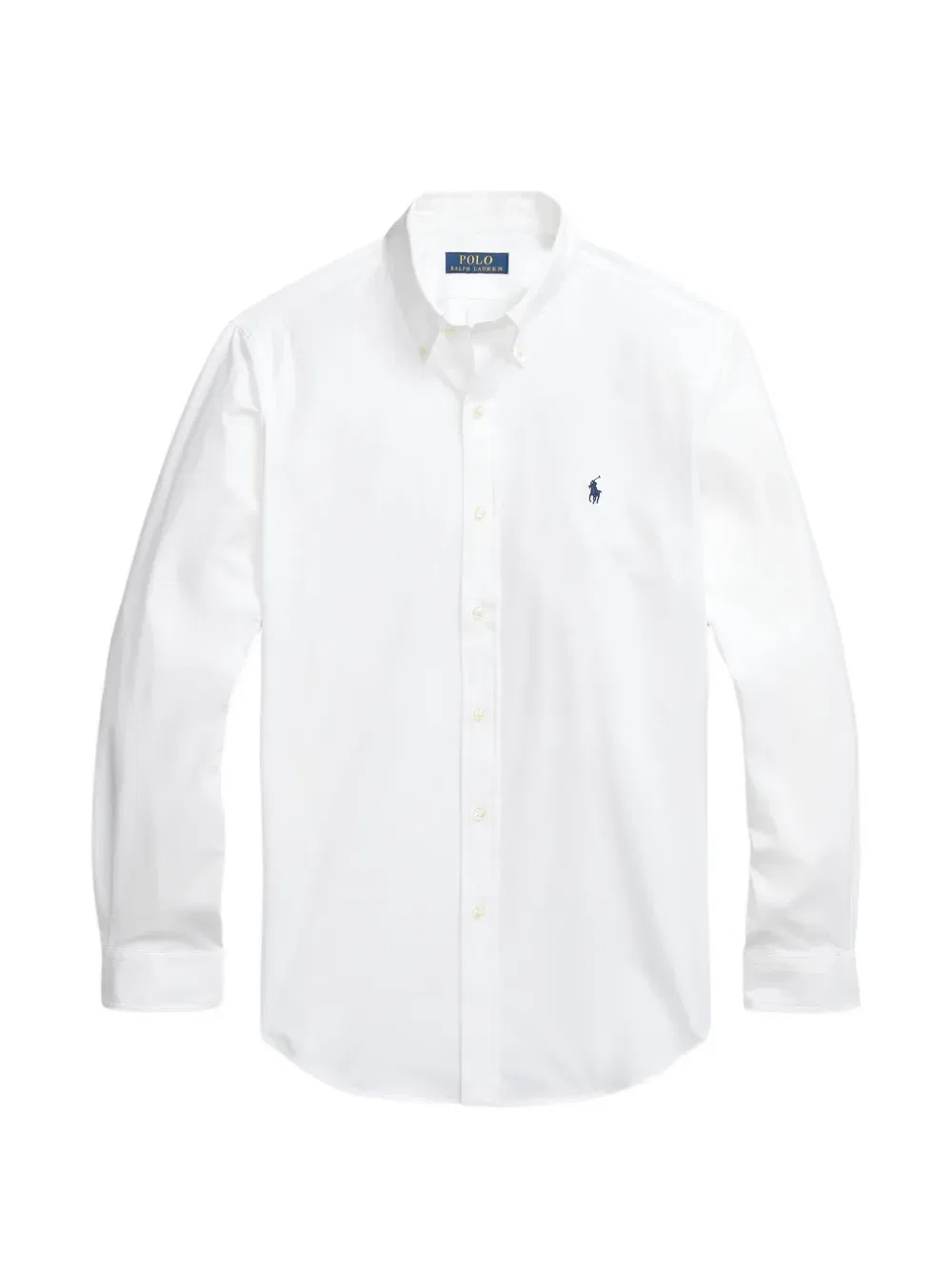 Рубашка с логотипом на груди Polo Ralph Lauren, белый