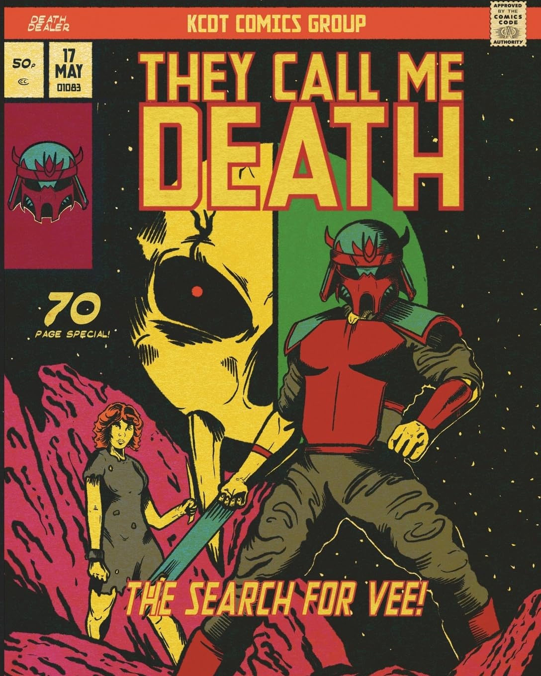 

They Call Me Death: The Search for Vee (Blurb)
