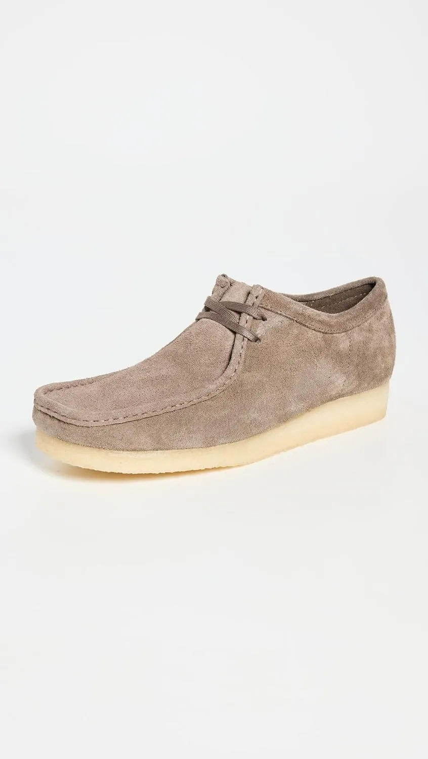 Мужские лоферы Clarks Originals Wallabee, темно-серый — фото 2