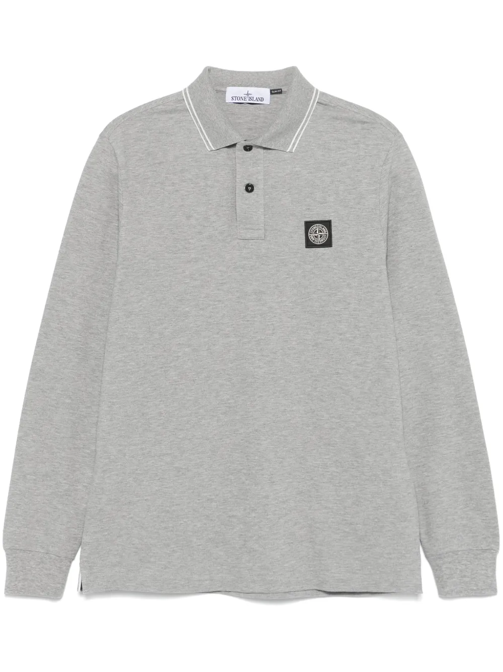 

Рубашка поло с длинными рукавами Stone Island, серый