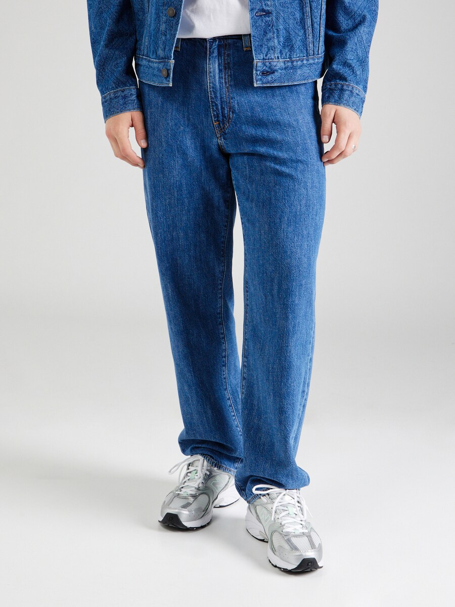 Джинсы свободного кроя LEVIS ┬о 568тДв Loose Straight Linen + Denim, Blue denim — фото 4