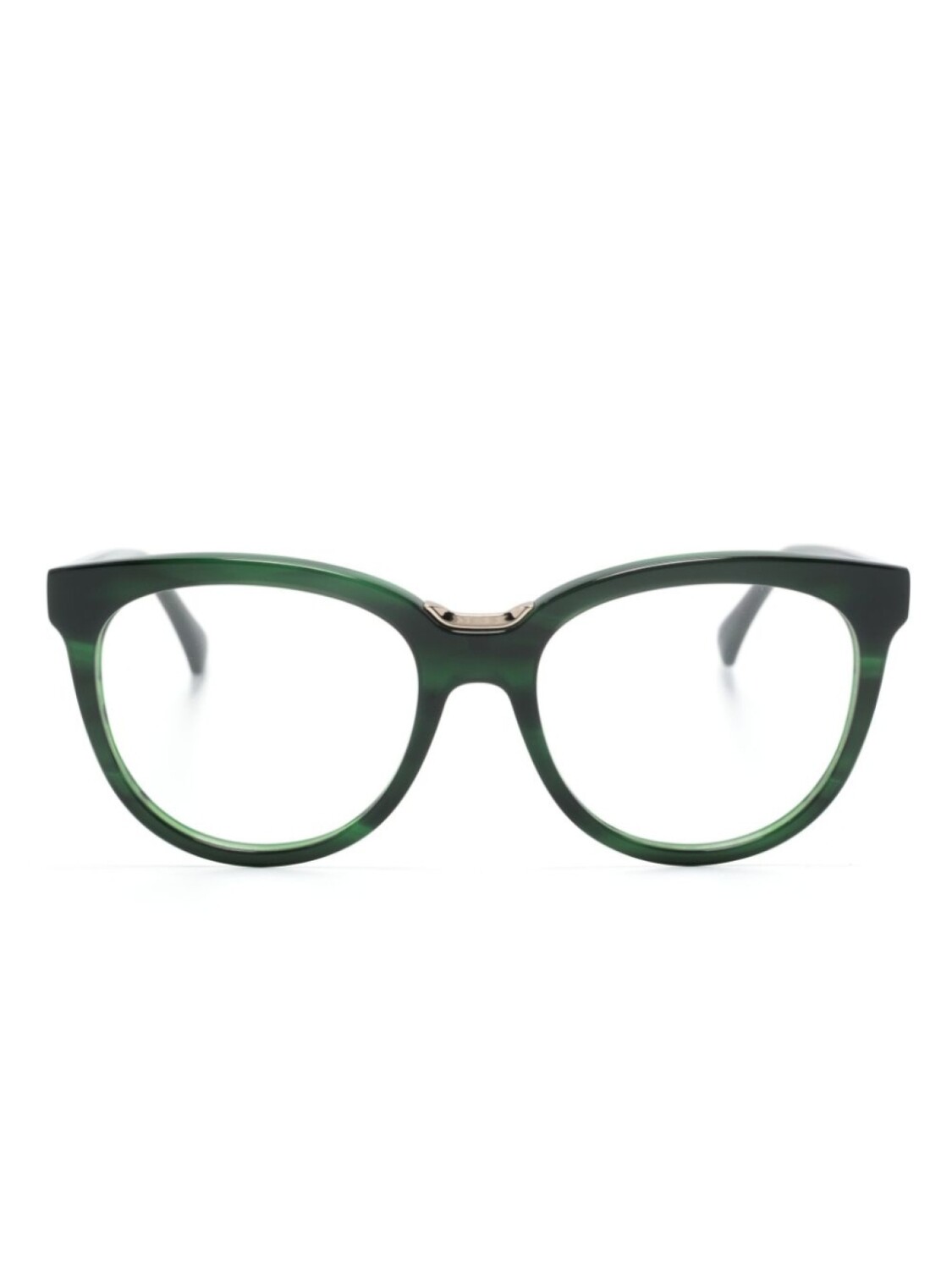 

Очки в оправе 'кошачий глаз' с логотипом Max Mara Eyewear, зеленый