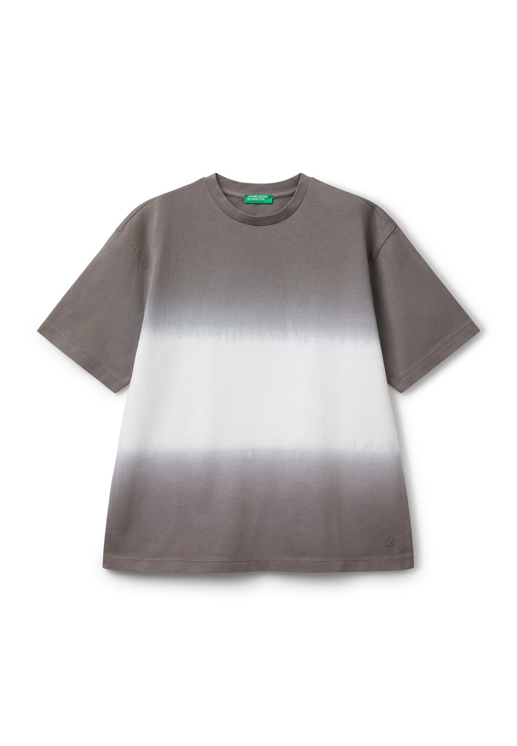 

Футболка с принтом United Colors of Benetton, серый