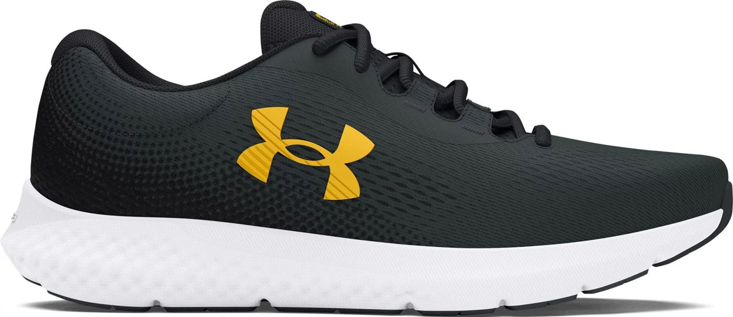 Мужские кроссовки Under Armour Charged Rogue 4, черный/серый — фото 3