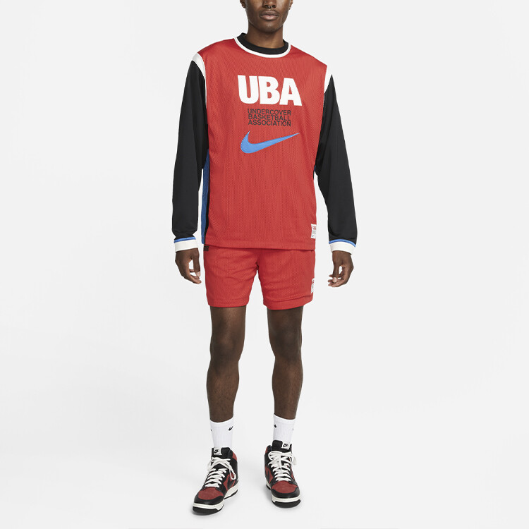 Повседневные шорты мужские красные Nike, красный — фото 3