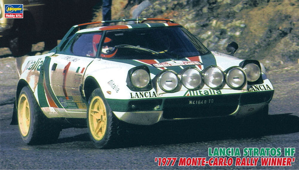 

Lancia Stratos HF (Монте-Карло, 1977) 1:24 Hasegawa CR32
