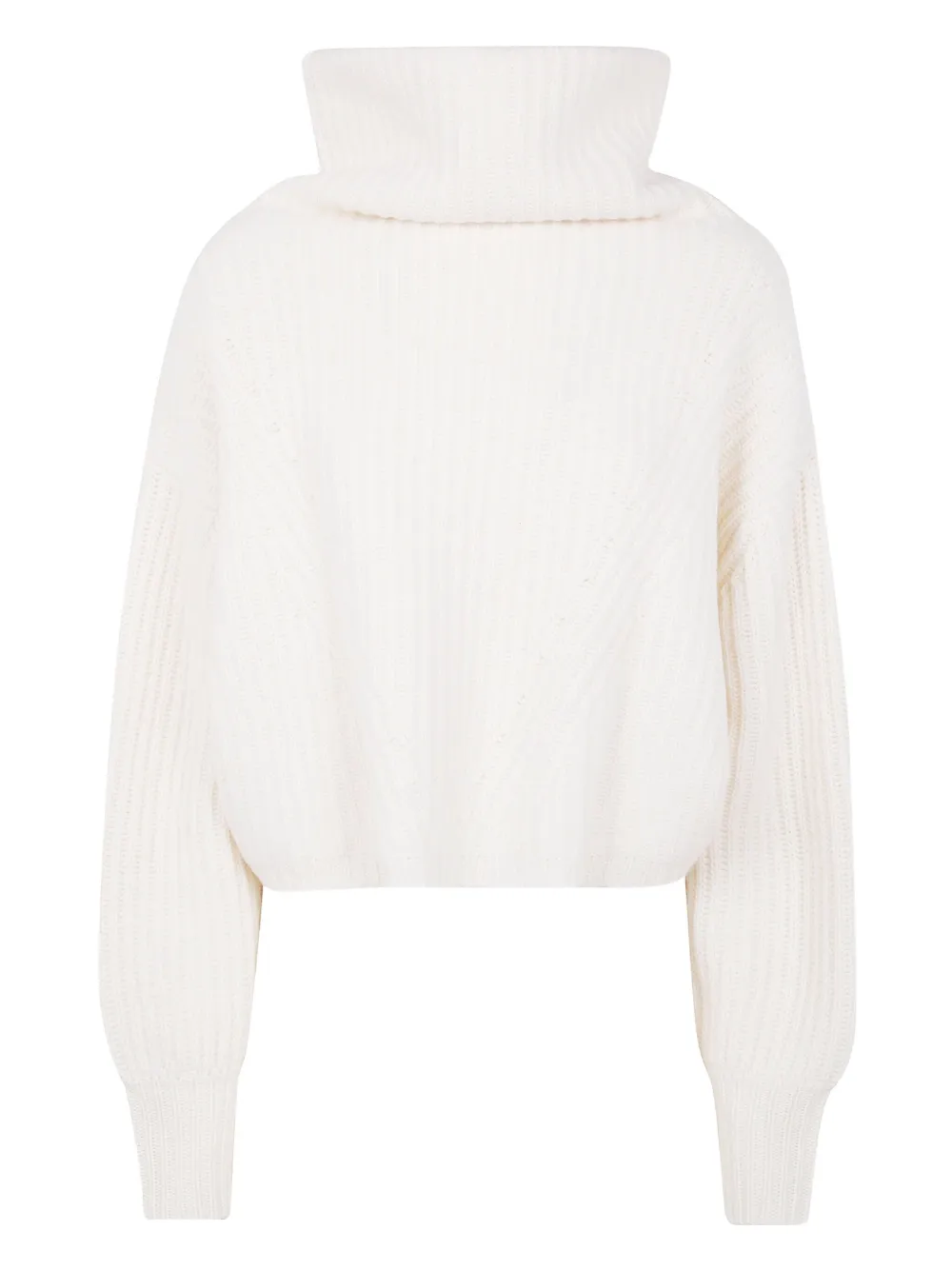 

Вязаный свитер с воротником-гольф Yumi kujten, нейтральный