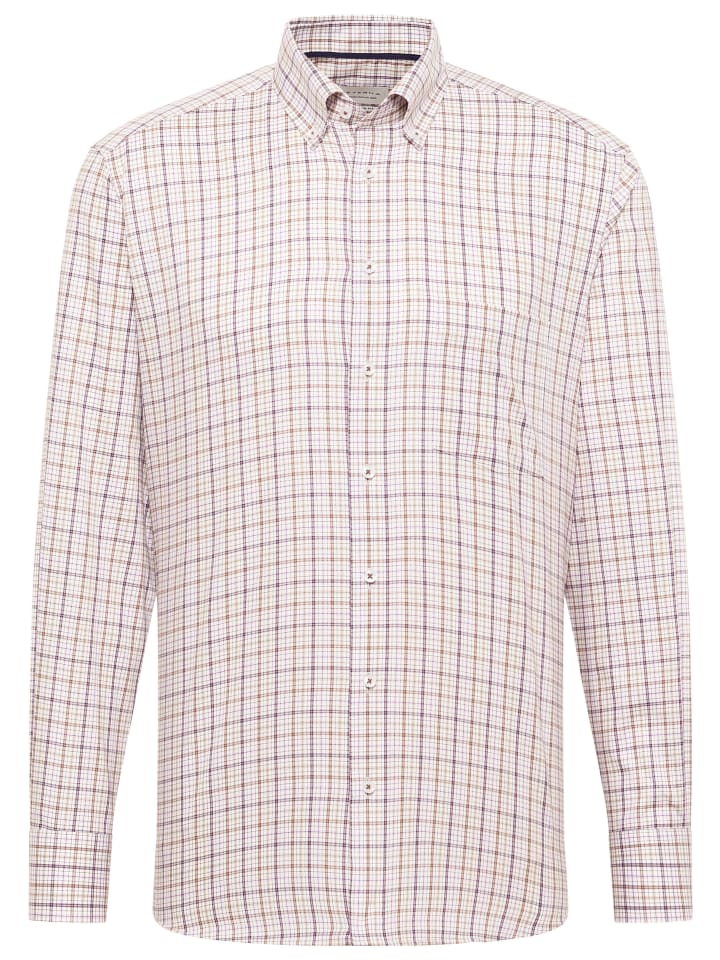 

Eterna Рубашка MODERN FIT коричневого цвета