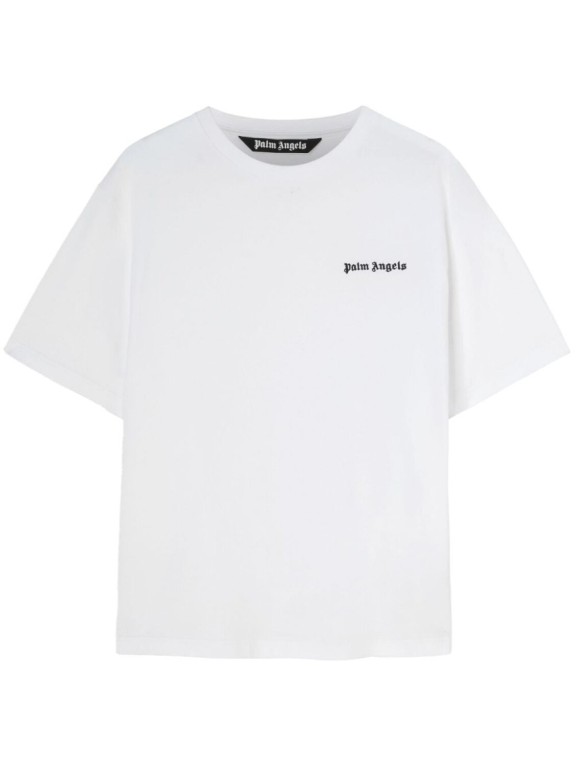 

Palm Angels футболка с вышитым логотипом, белый