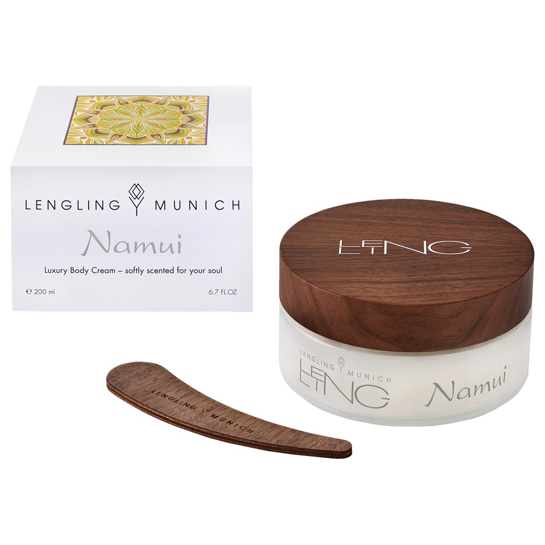 Крем для тела namui - luxury body cream softly scented for your soul Lengling Munich, объем 200 мл — фото 3