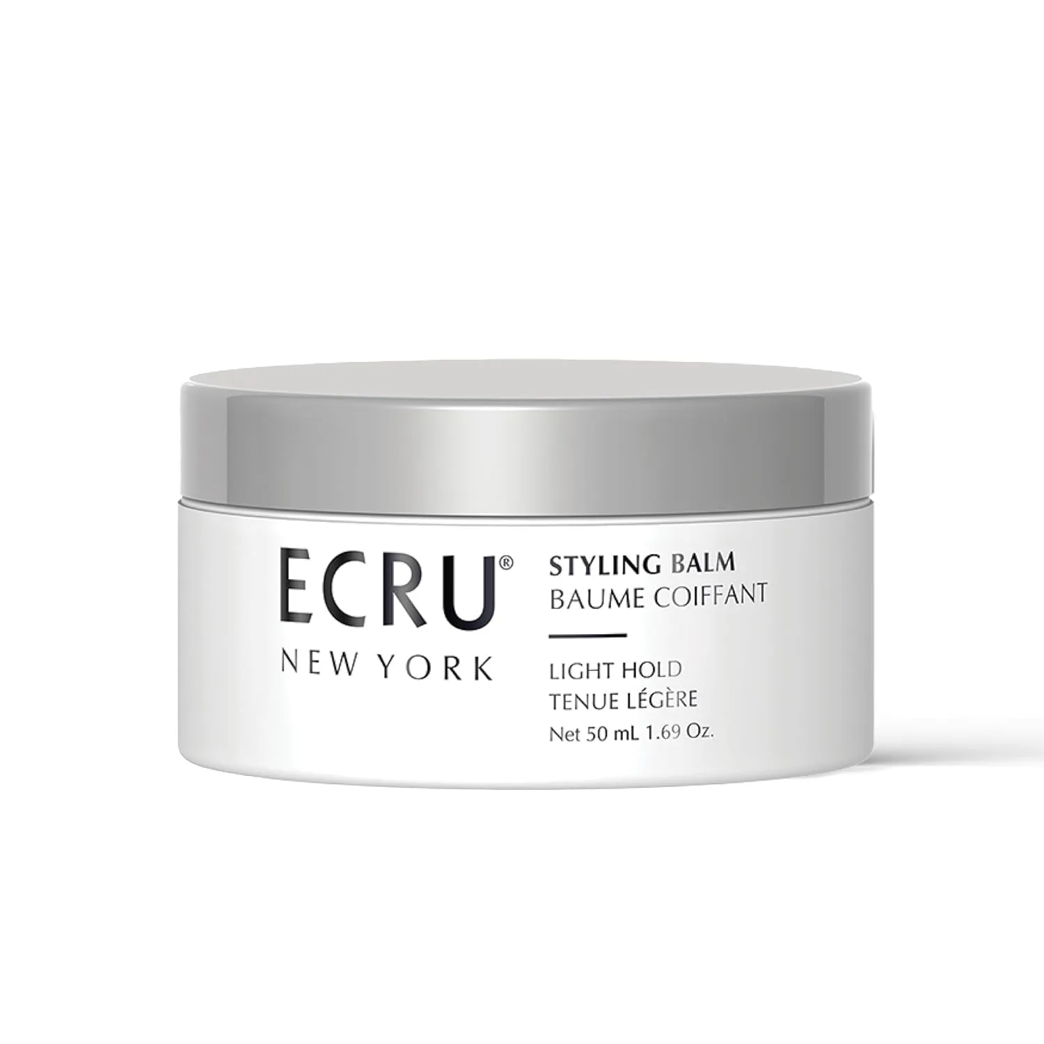 ECRU New York: бальзам для укладки, воск для волос с гибкой фиксацией, крем для укладки, текстурирующее средство для волос, помада дорожного размера, 1,69 унции. 47.91 г (1 шт.)