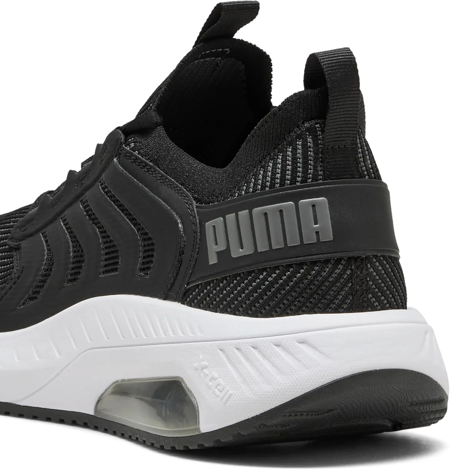 Мужские кроссовки для бега по шоссе Puma Ayro, Puma Black Cool Dark Grey Puma White — фото 3