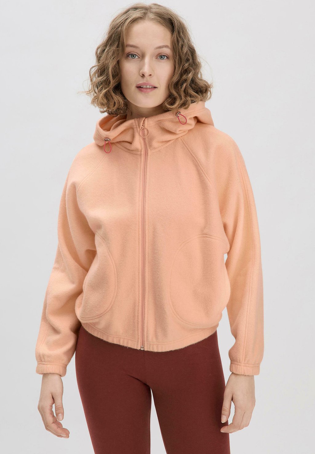 

Флисовая куртка ACTIVE SOFT COMFORT UNISEX hessnatur, оранжевый