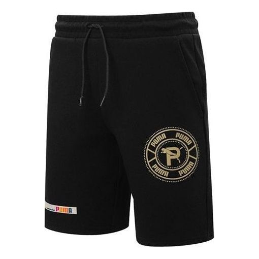 

Шорты mix badge shorts 'black' Puma, черный