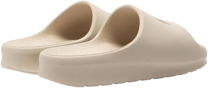 Мужские кроссовки Lacoste Serve Slide 2.0, белый/коричневый/светло-белый — фото 3