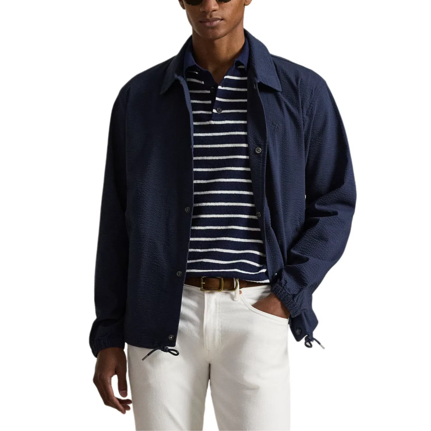 Куртка на пуговицах Coach Polo Ralph Lauren, Newport Marine Blue & Clayton Marine Blue — фото 3
