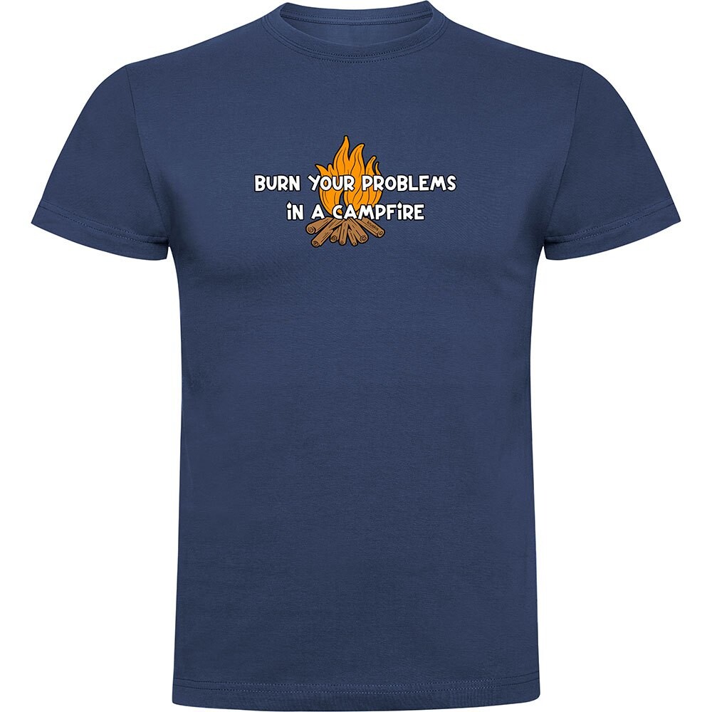 

Футболка с коротким рукавом Kruskis Burn Your Problems, синий