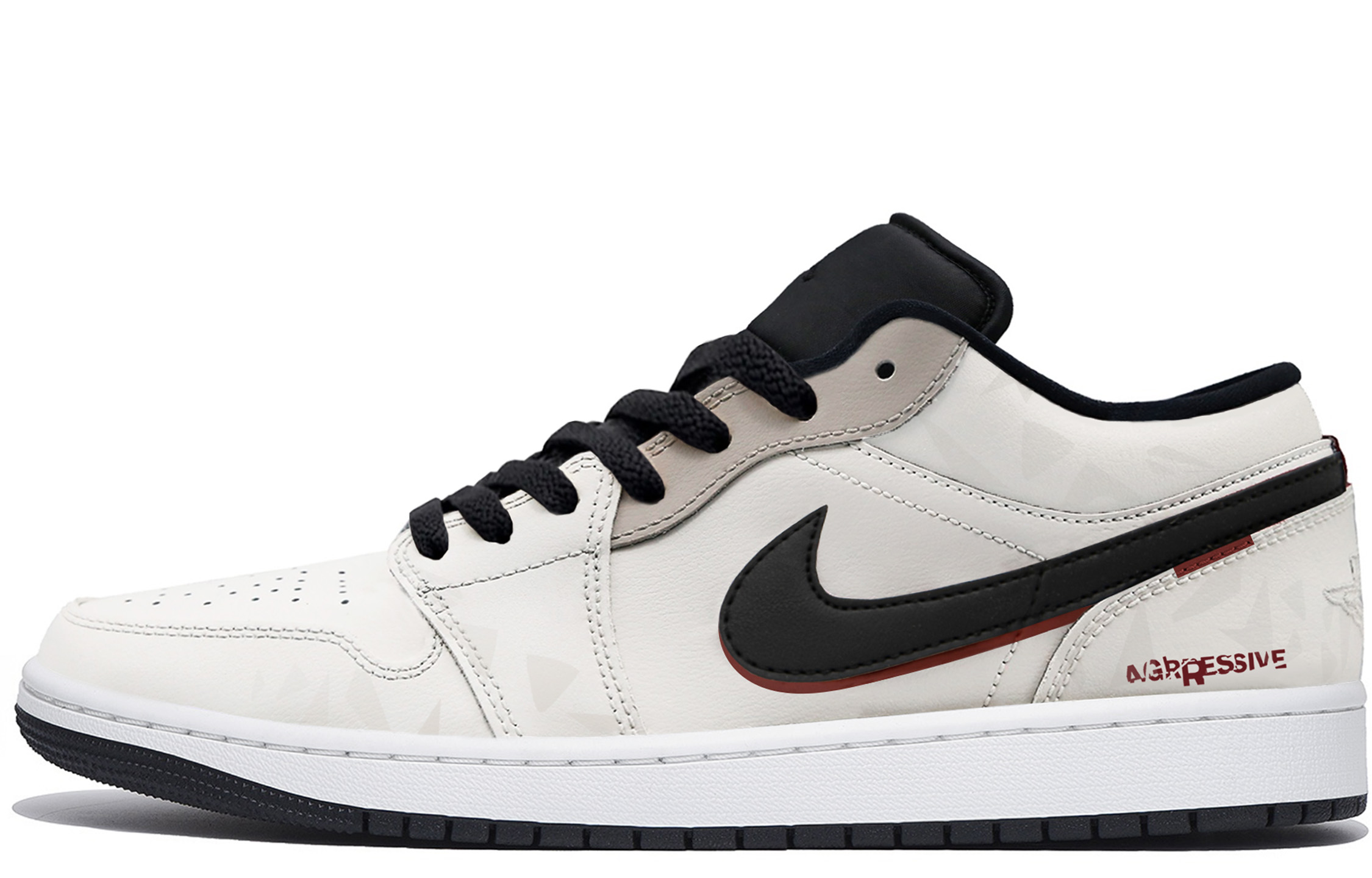 Jordan Air 1 Легкие Высотные Низкие Винтажные Баскетбольные Кроссовки Мужские Black White — фото 3